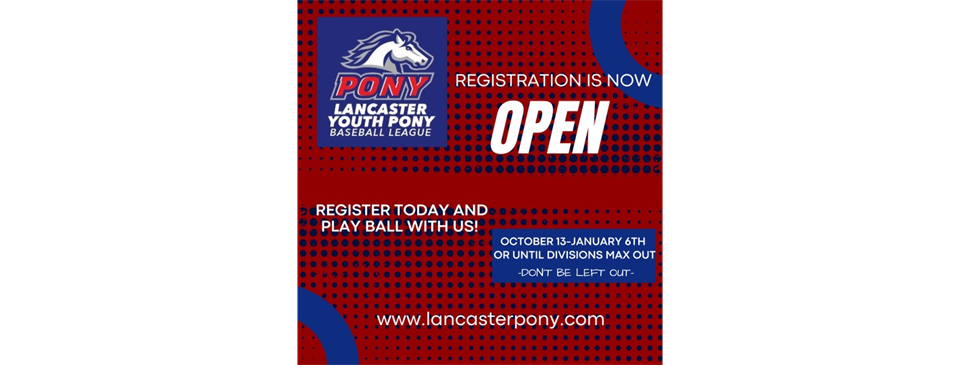 Spring Registration Open