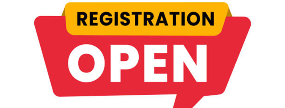 Registration is OPEN